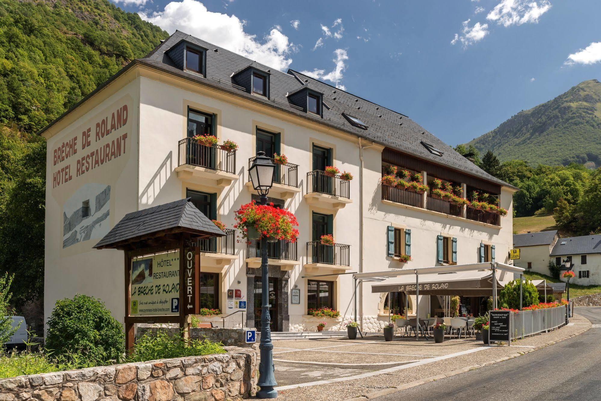 Logis Hôtel La Brèche de Roland Gèdre Buitenkant foto